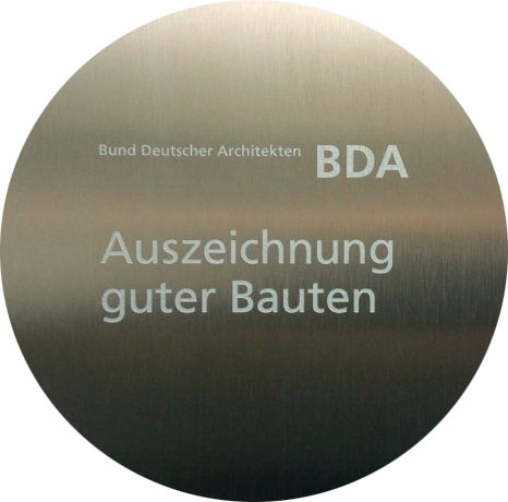Award for good buildings from the BDA