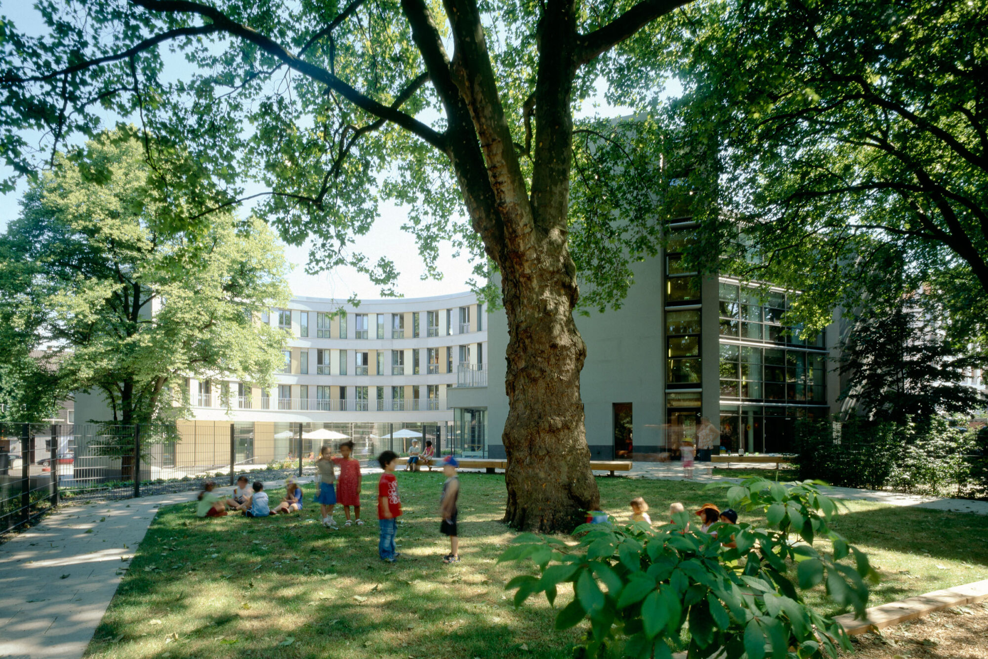 Retirement home, nursing home, kindergarten, Duisburg