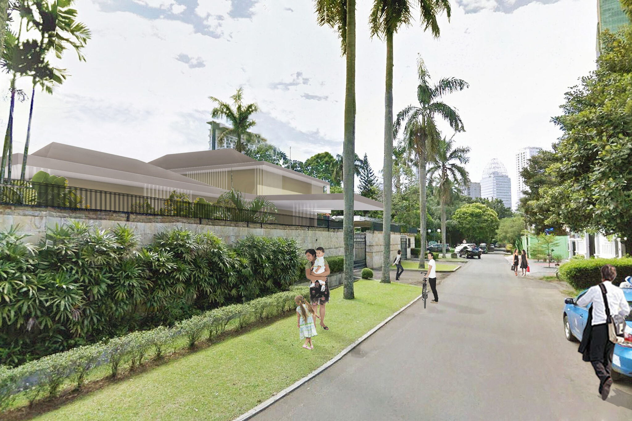 German Embassy, Jakarta Eller + Eller Architekten