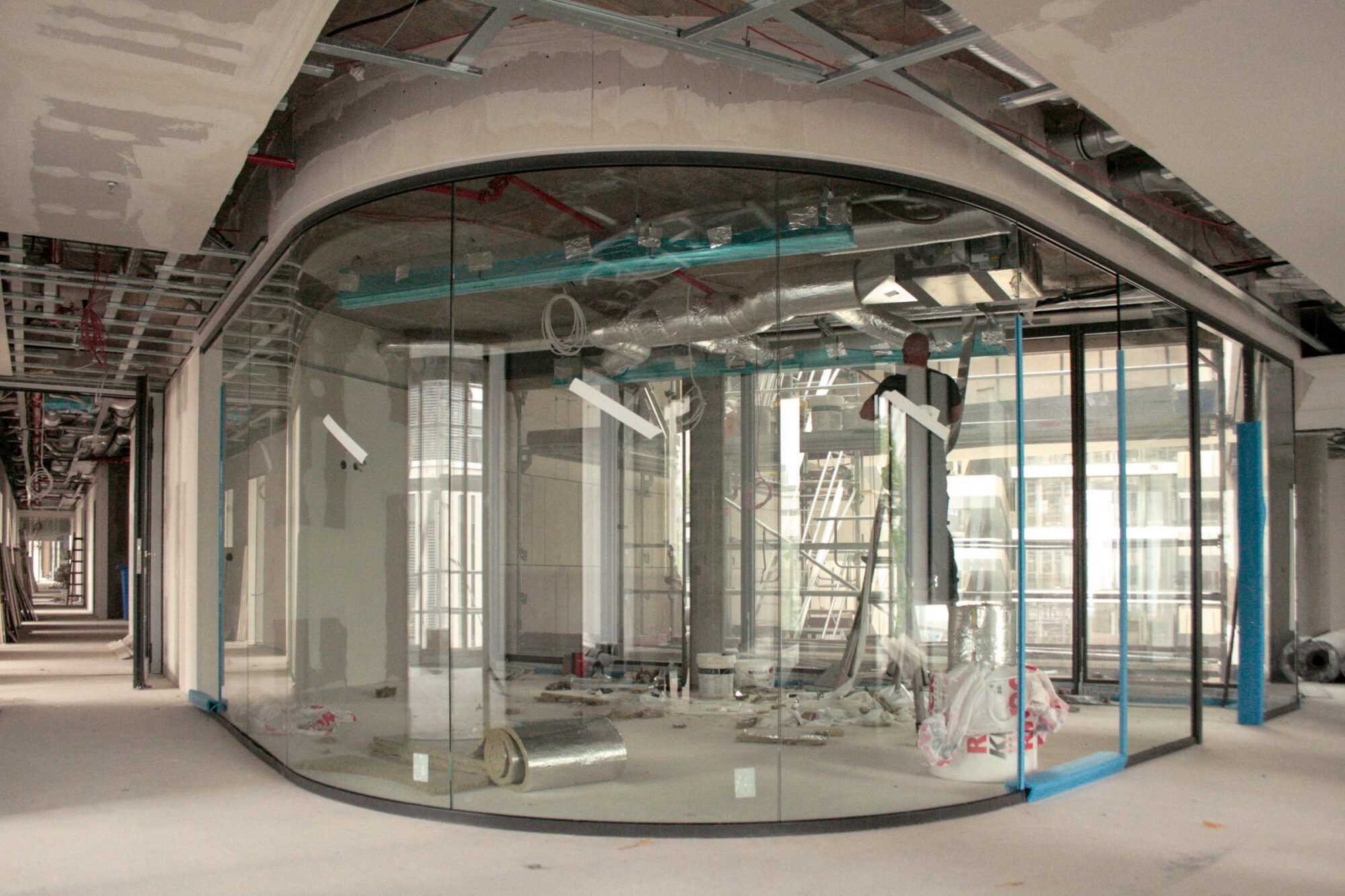 Interior work at the FGS Campus, Bonn