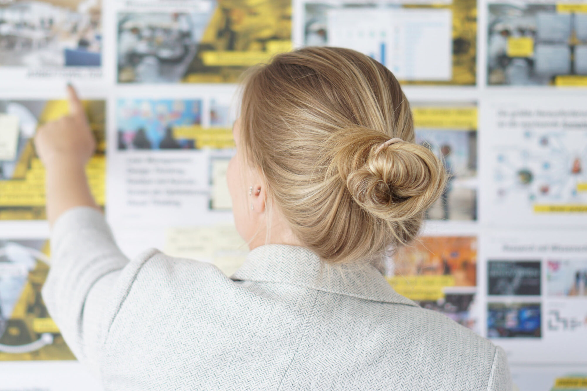 Präsentation im Büro Eller + Eller Architekten