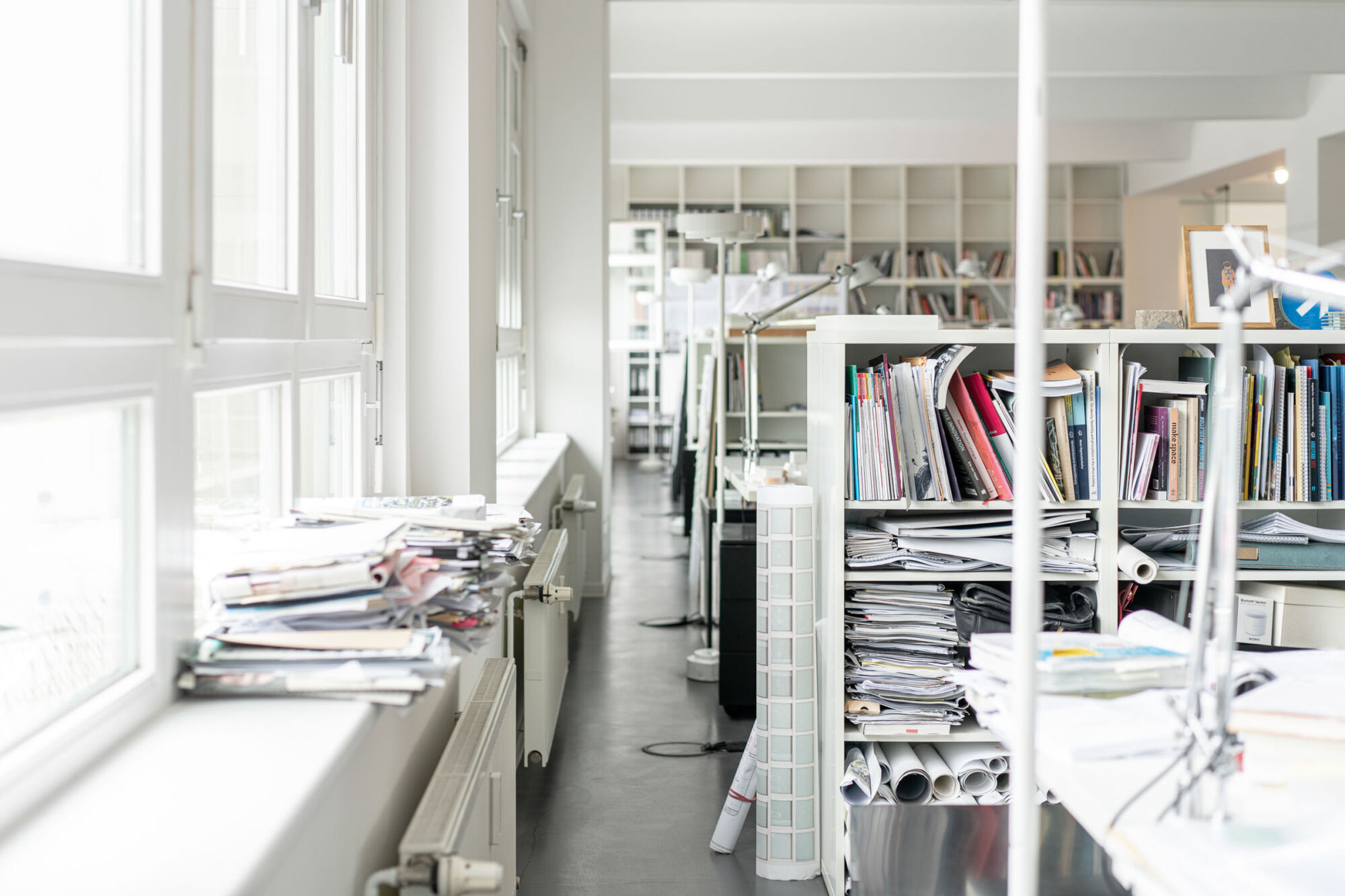 View of the Berlin office of Eller + Eller Architekten