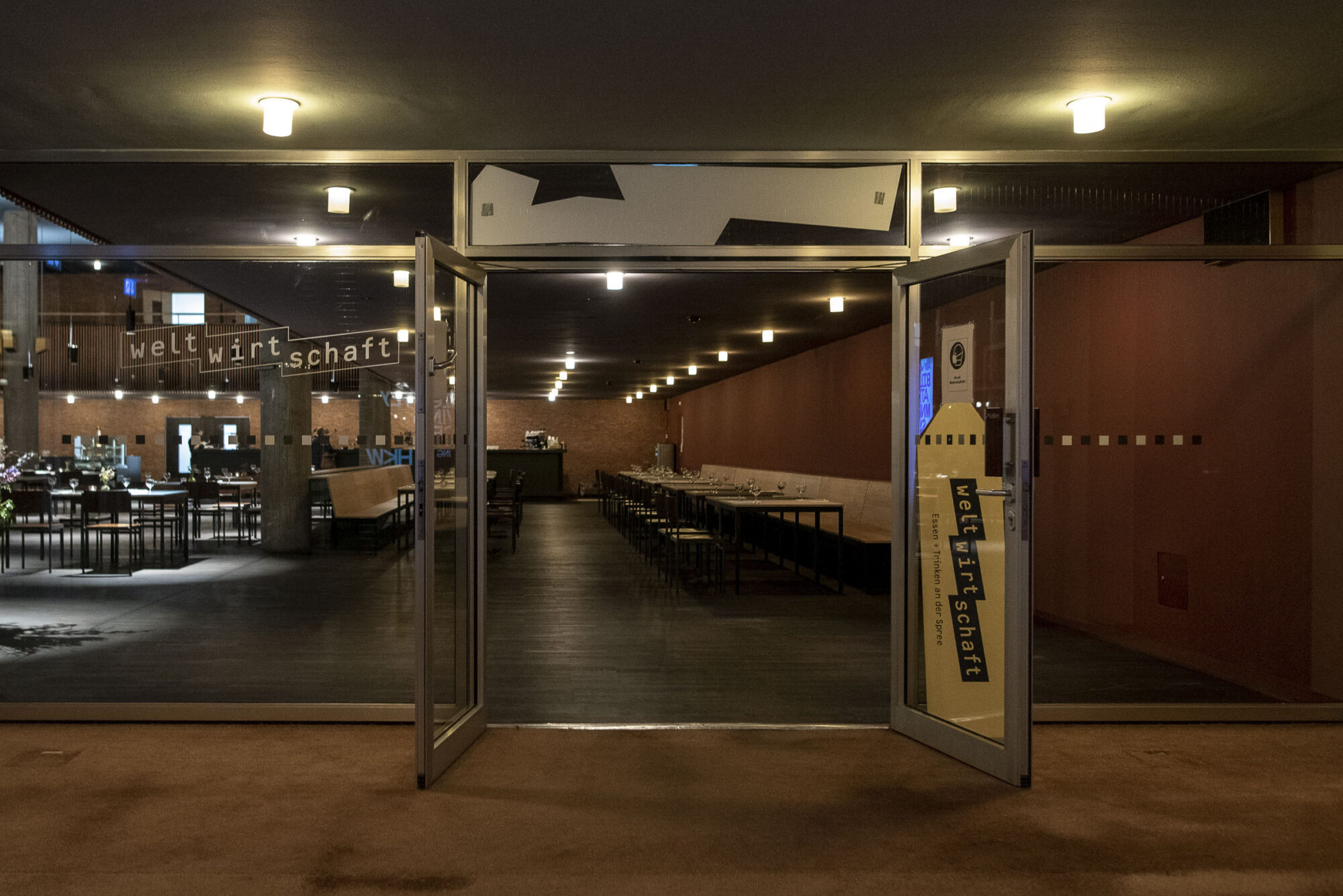 Restaurant Weltwirtschaft im Haus der Kulturen der Welt, Berlin